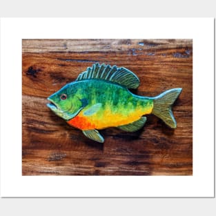 Bluegill decoy Posters and Art